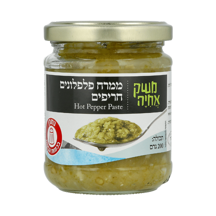 ממרח פלפלונים חריפים